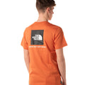 Tshirt Box Uomo NF0A87NPARANCIO THE NORTH FACE