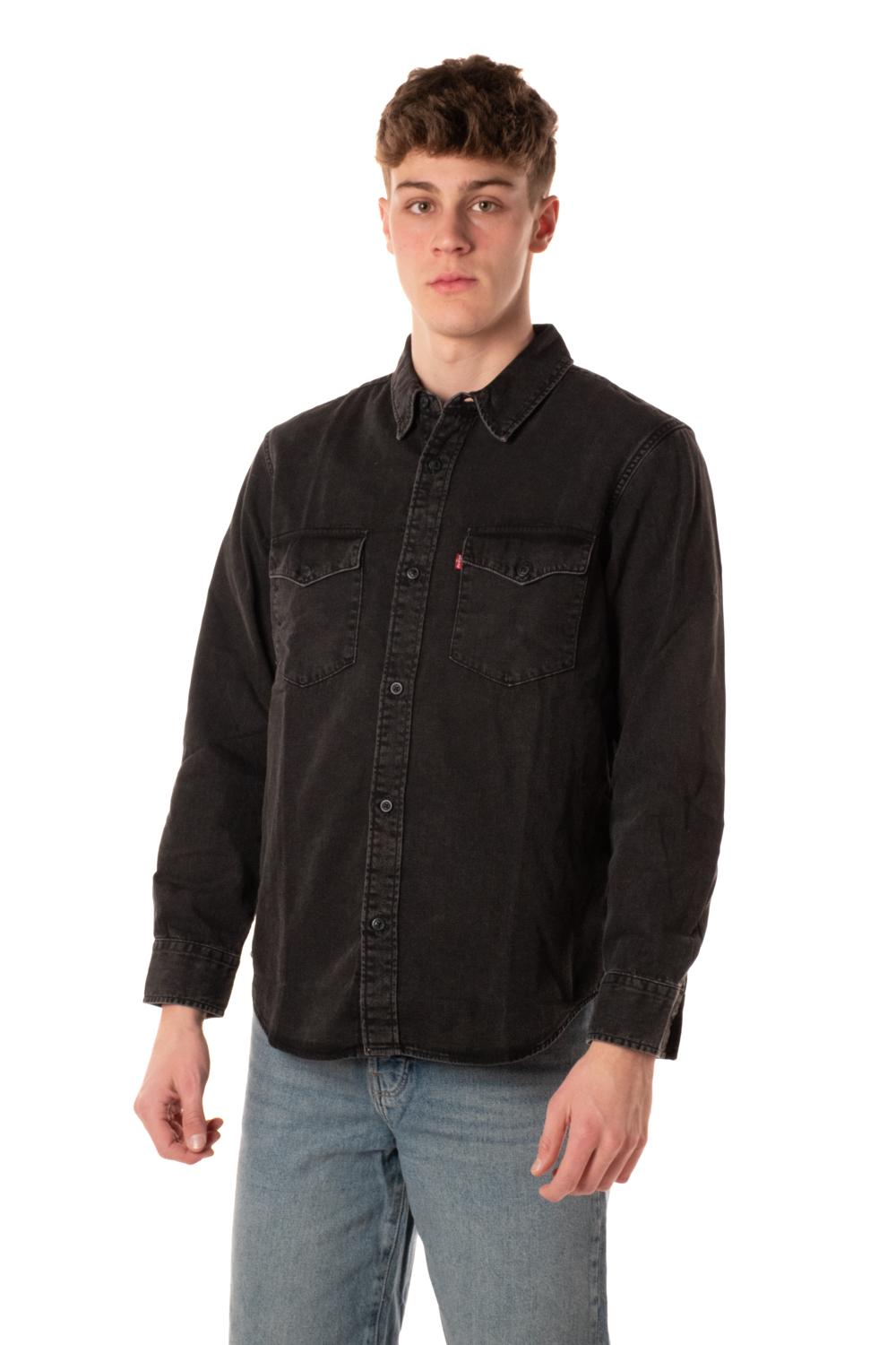 Camicia Relaxed Uomo A1919-0054GRIGIO LEVIS