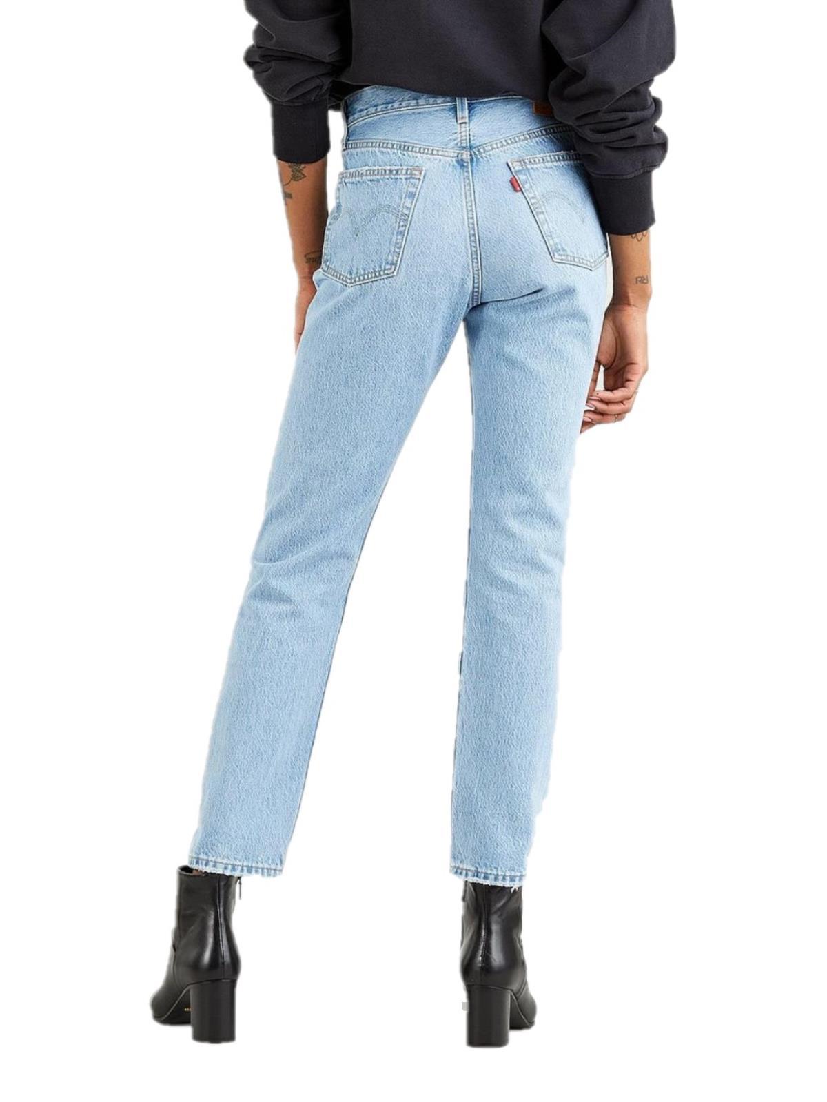 Levis Jeans 501 Donna 12501-0373CELESTE LEVIS