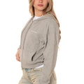 Felpa Zip Donna 