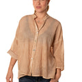 Camicia Washed Coreana Donna 