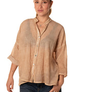 Camicia Washed Coreana Donna 
