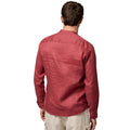 Camicia Coreana Lino Uomo 