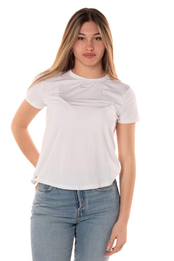 Tshirt Logo Donna FN2798BIANCO NIKE
