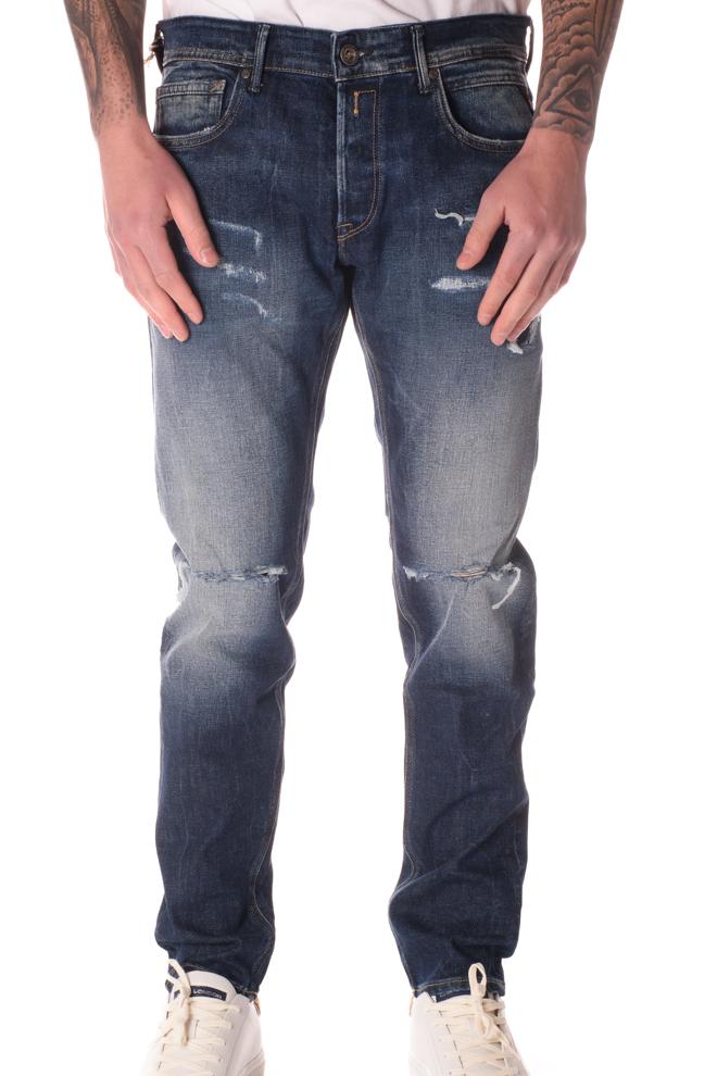 Jeans Willbi Broken Edge Uomo Blu M1008I.425692BLU REPLAY