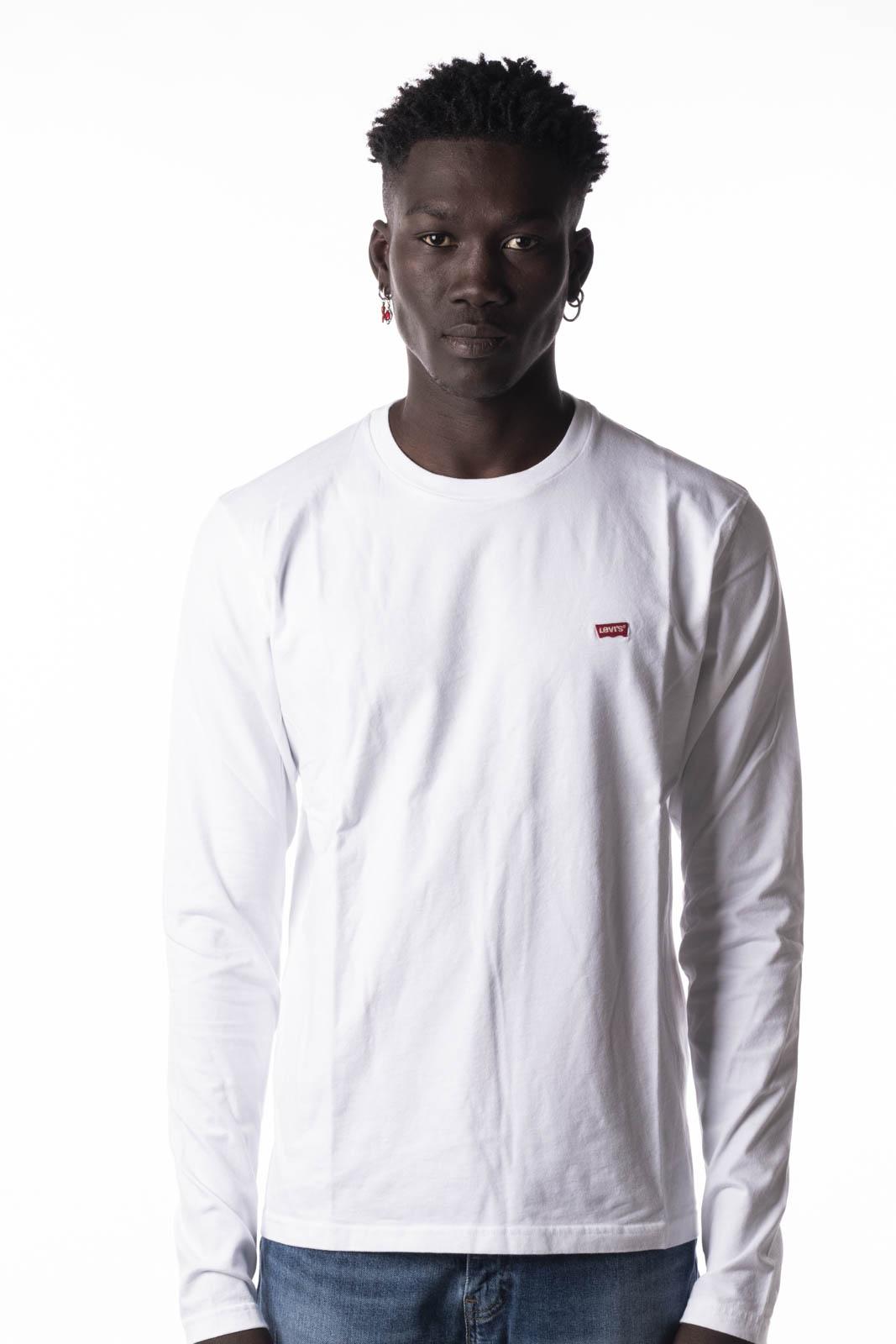 Levi's T-shirt manica lunga Basic Uomo 42290BBIANCO LEVIS
