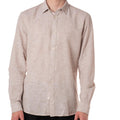 camicia lino uomo beige 22012321BEIGE ONLY & SONS