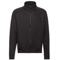 Felpa Classic Full Zip Unisex Nero CLASSICFULLZIPNERO FRUIT OF THE LOOM