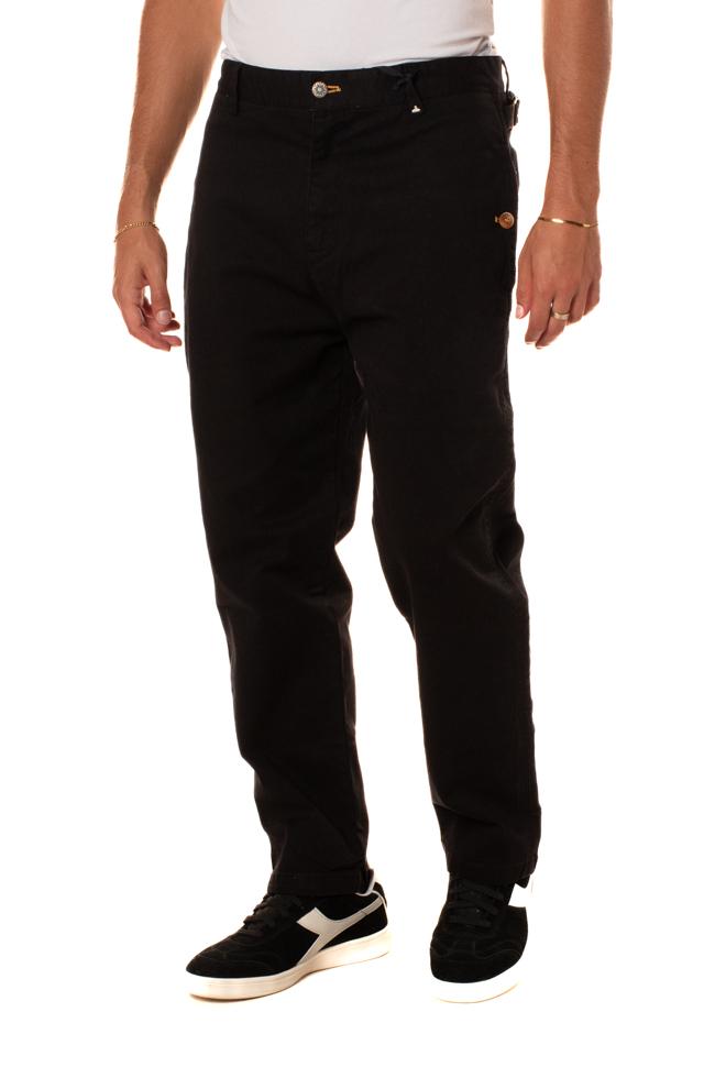 Pantaloni Chino Uomo M252300NERO BERNA