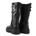 Stivale Biker Pelle Donna 