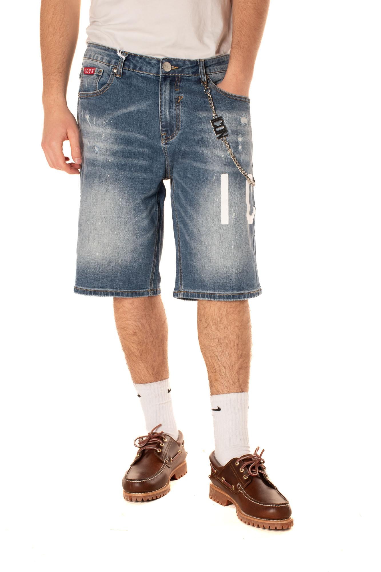 Bermuda Jeans Uomo 