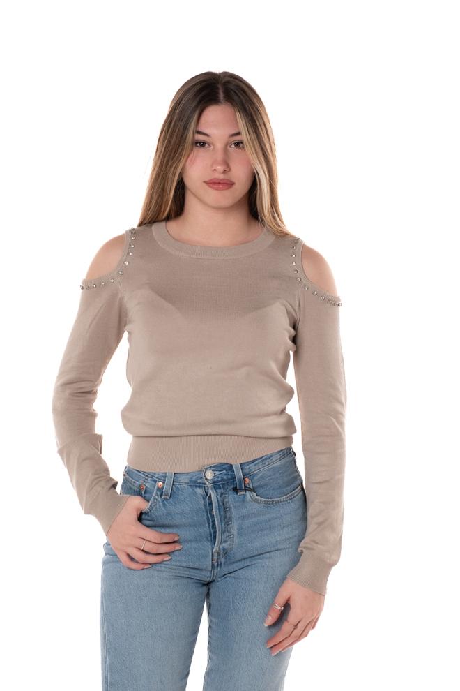 Maglia Gila Donna 153398512BEIGE ONLY