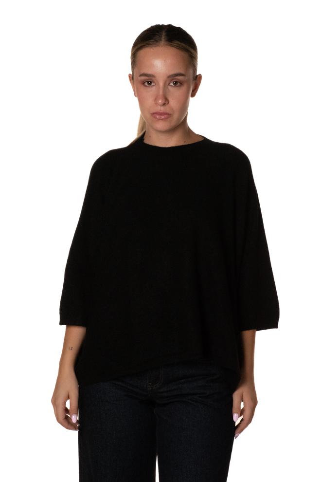 Maxi Pullover Donna MNC-P064NERO HAVEONE