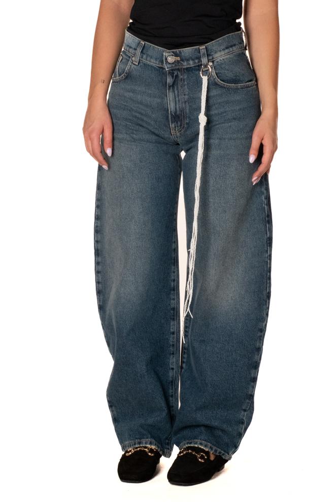 Jeans Baloon Donna DF5106BLU VICOLO