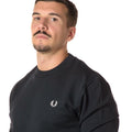 Fred Perry Felpa Girocollo Uomo 