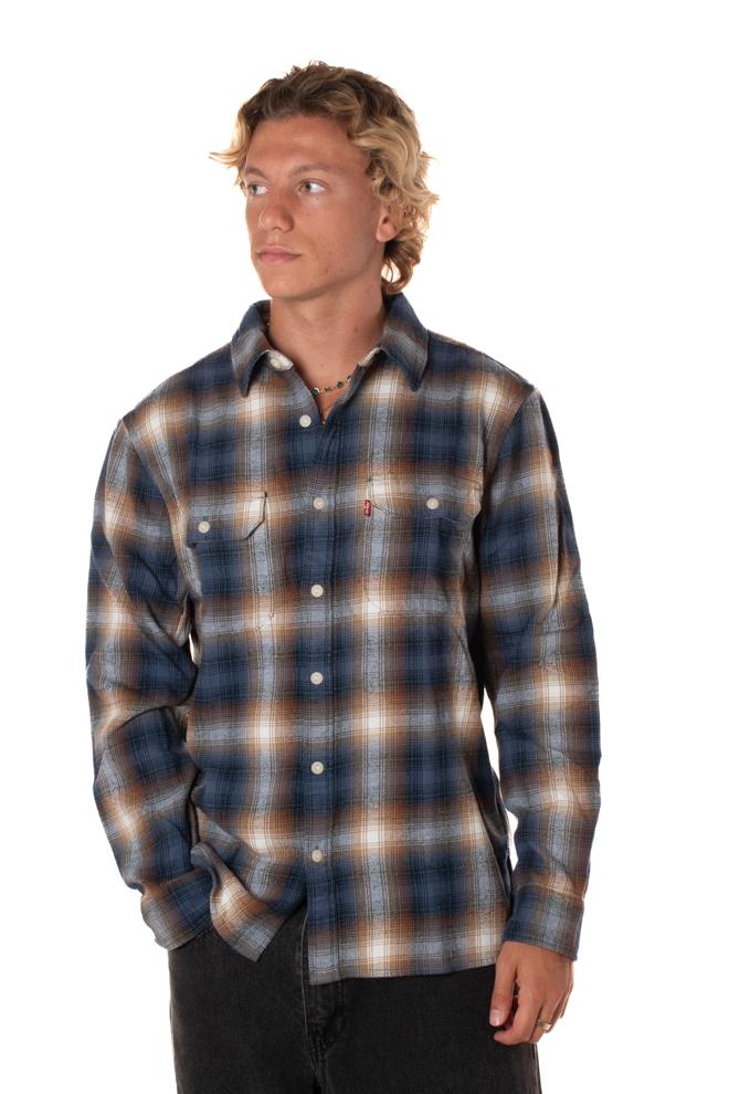 Camicia Jackson Worker Uomo 19573MULTICOLOR LEVIS