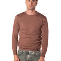 Maglia Lana Uomo MV-040CACAO TELAMIRA