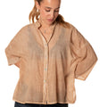 Camicia Washed Coreana Donna 