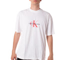 tshirt archival monologo uomo bianca J325427BIANCO CALVIN KLEIN