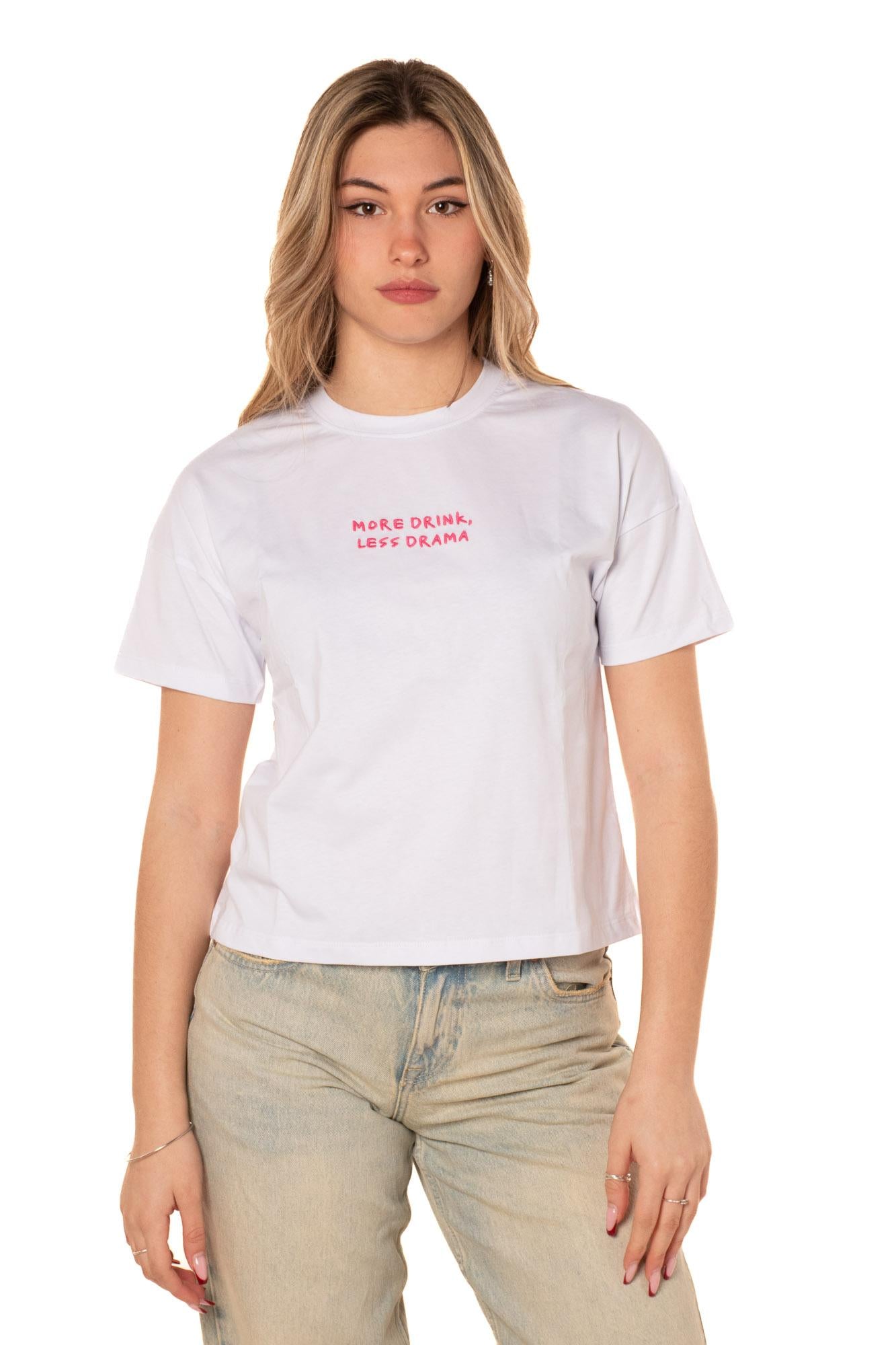 Tshirt More Drink Donna 