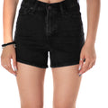 shorts 80s mom donna nero 