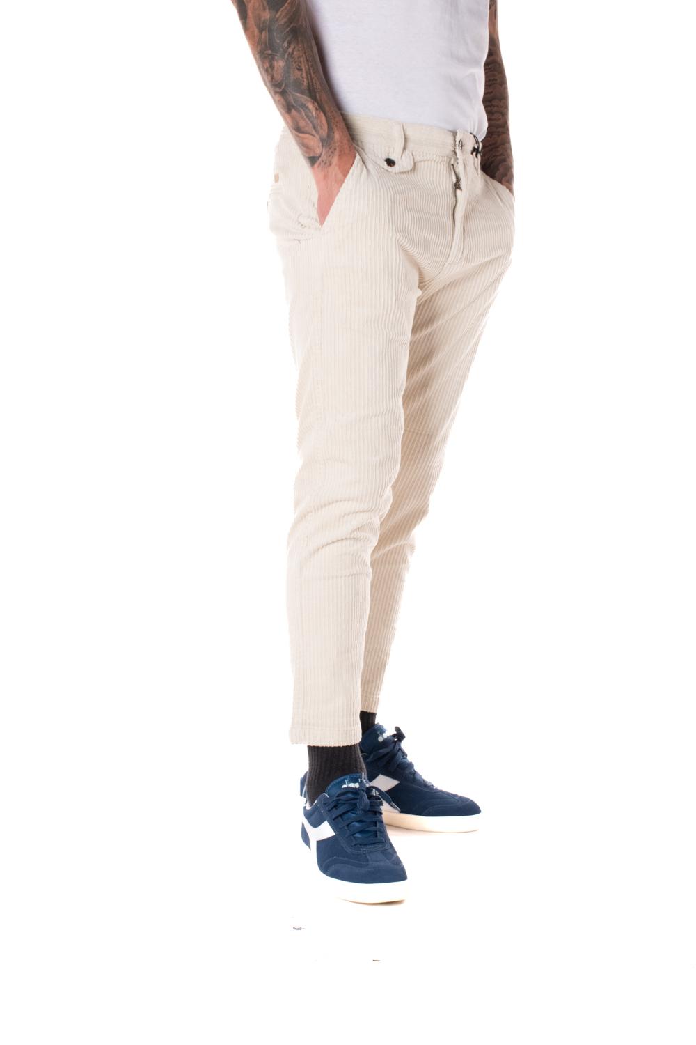 Pantalone Velluto Uomo BTP035PANNA TELAMIRA