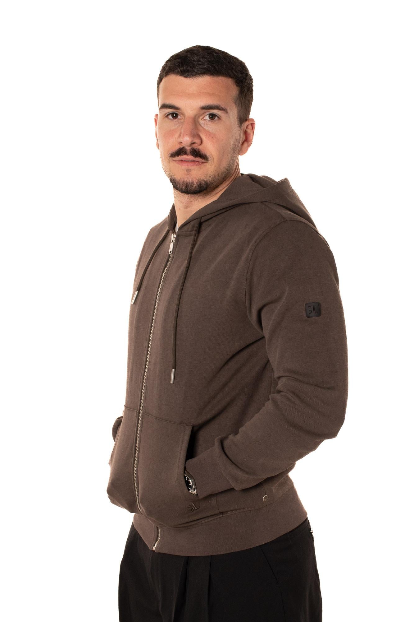 Felpa Zip Uomo 