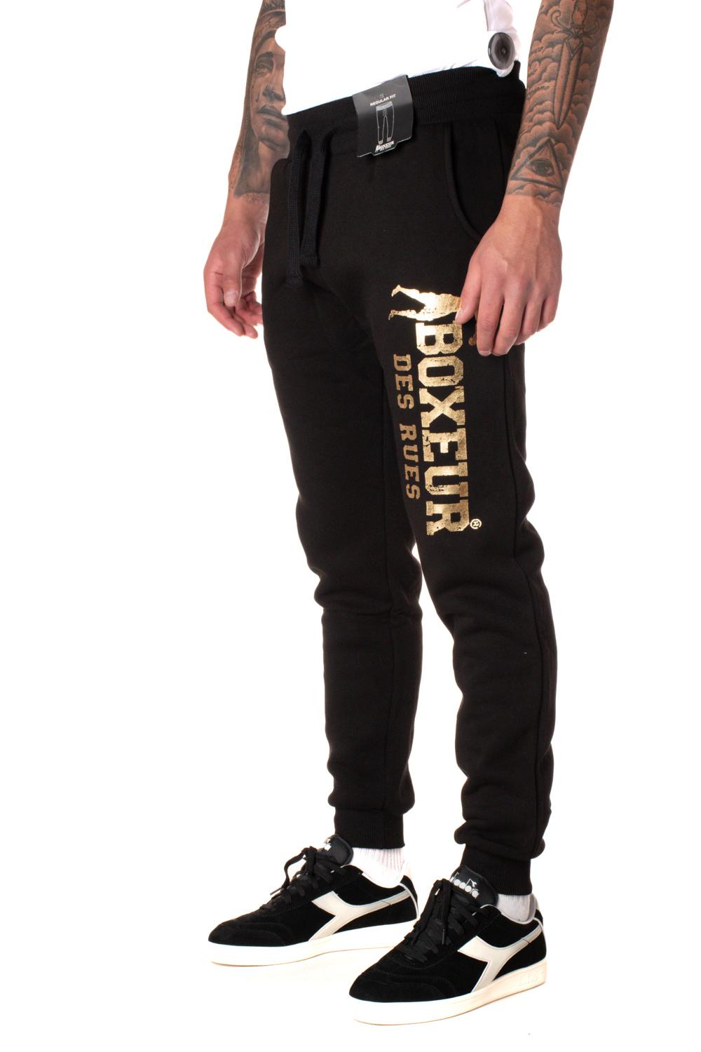 Jogger Iconico Uomo BXM1010009NERO/ORO BOXEUR DES RUES