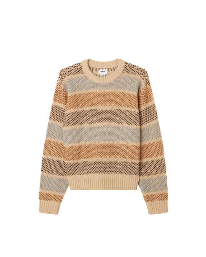 Maglione Benjamin Uomo 151000087BROWN MULTI OBEY