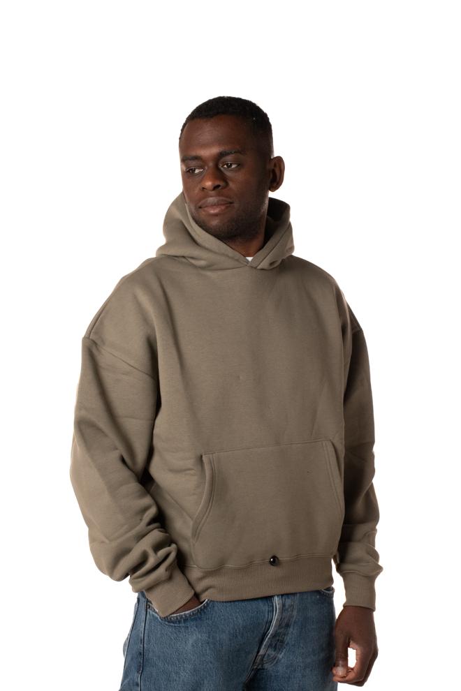 Felpa Over Uomo SC HOODIEVERDE PROHIBITED