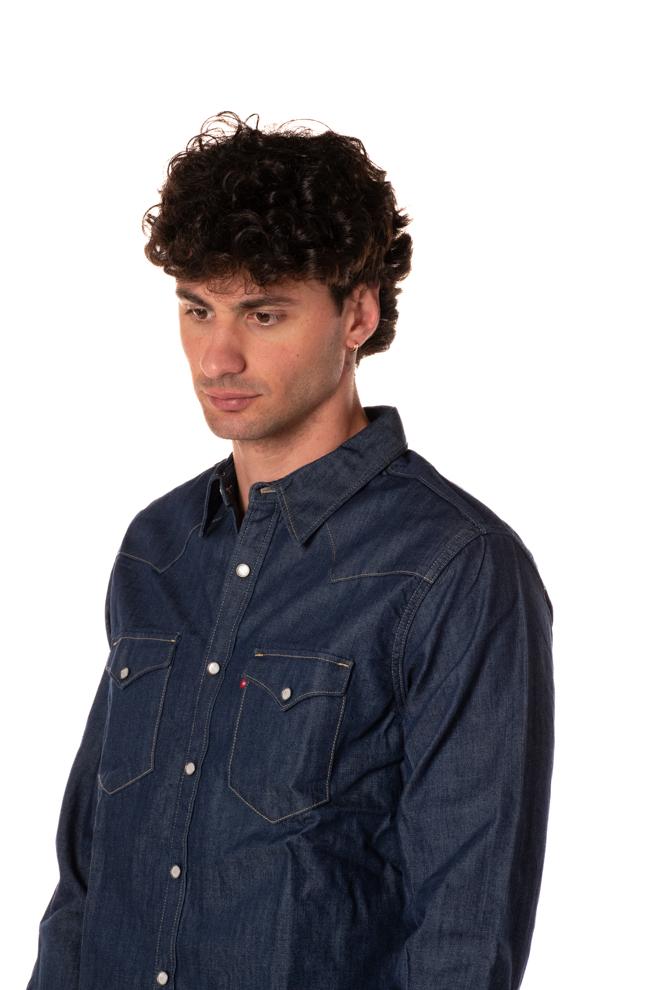 Camicia Western Denim Uomo 