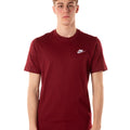 Tshirt Logo Uomo AR4997-677ROSSO NIKE