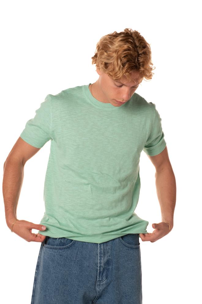 Tshirt Maglia Fiammata Uomo BTM05VERDE TELAMIRA