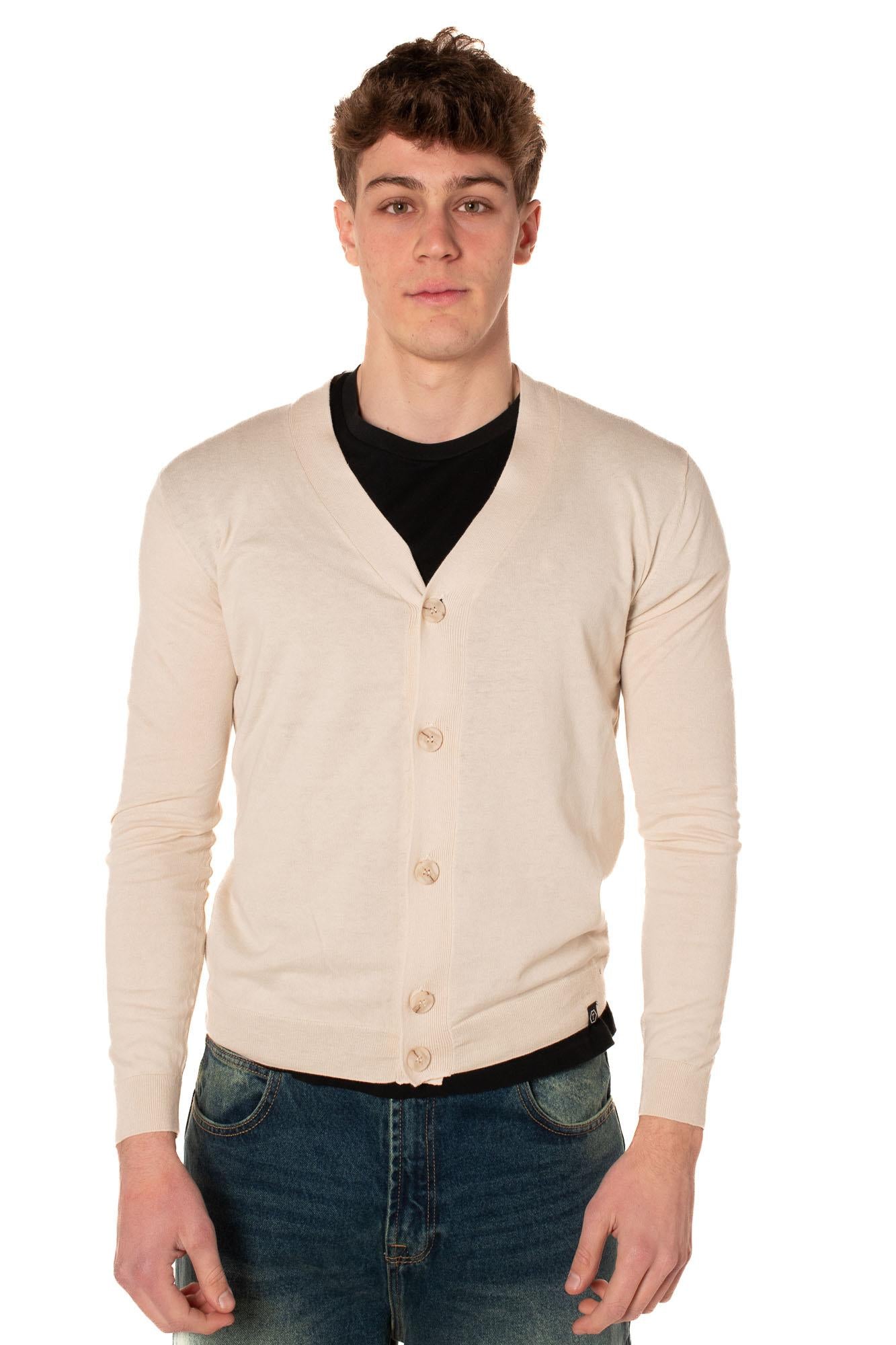 Cardigan Basic Uomo 