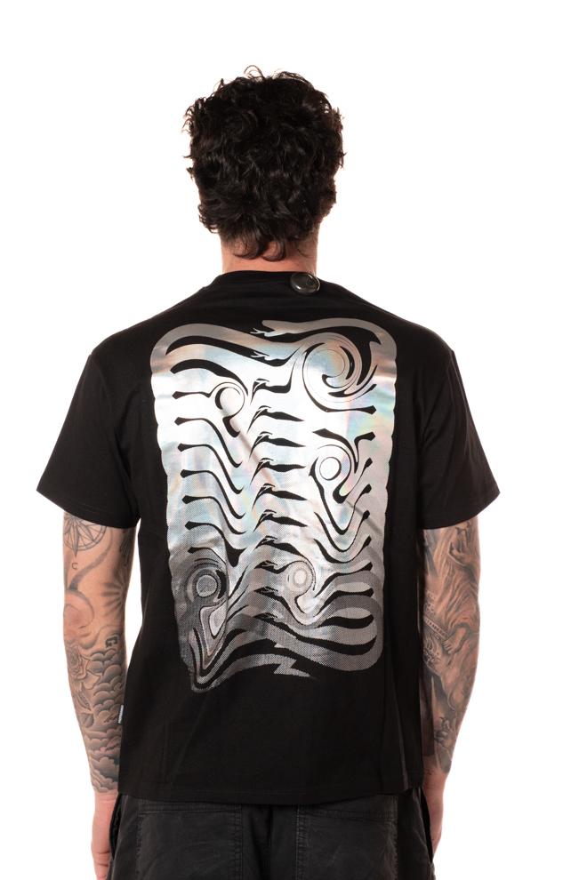 Tshirt Liquid Uomo 25PRTS865NERO PROPAGANDA