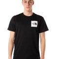 T SHIRT FINE TEE UOMO NF0A8A6MNERO THE NORTH FACE
