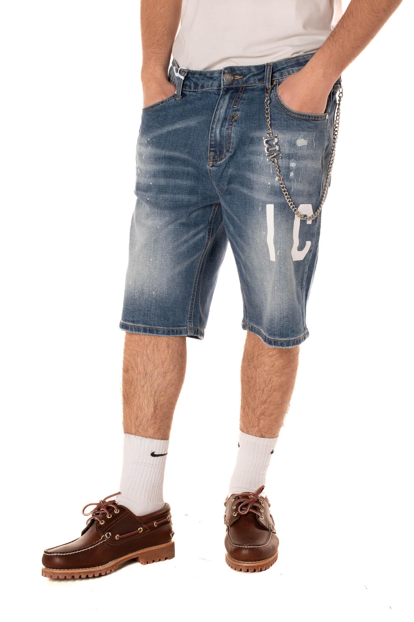Bermuda Jeans Uomo 
