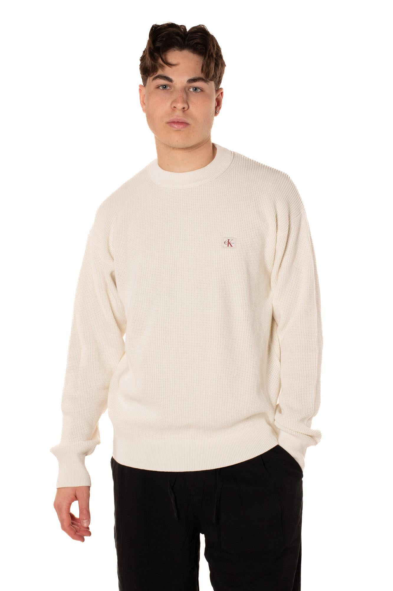 Maglione Waffle Uomo 