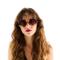 Occhiali Sole Monica Unisex Havana Yellow 