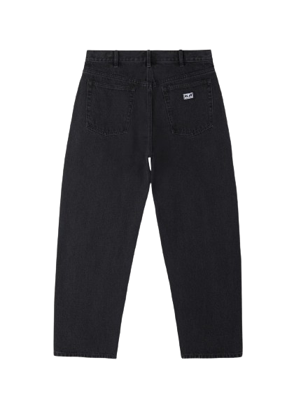 Jeans bigwig baggy uomo faded black 