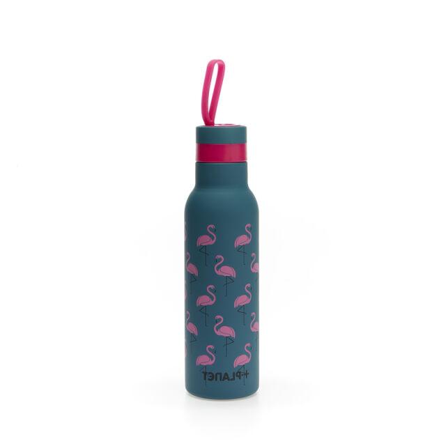 bottiglia termica flamingos grigio 