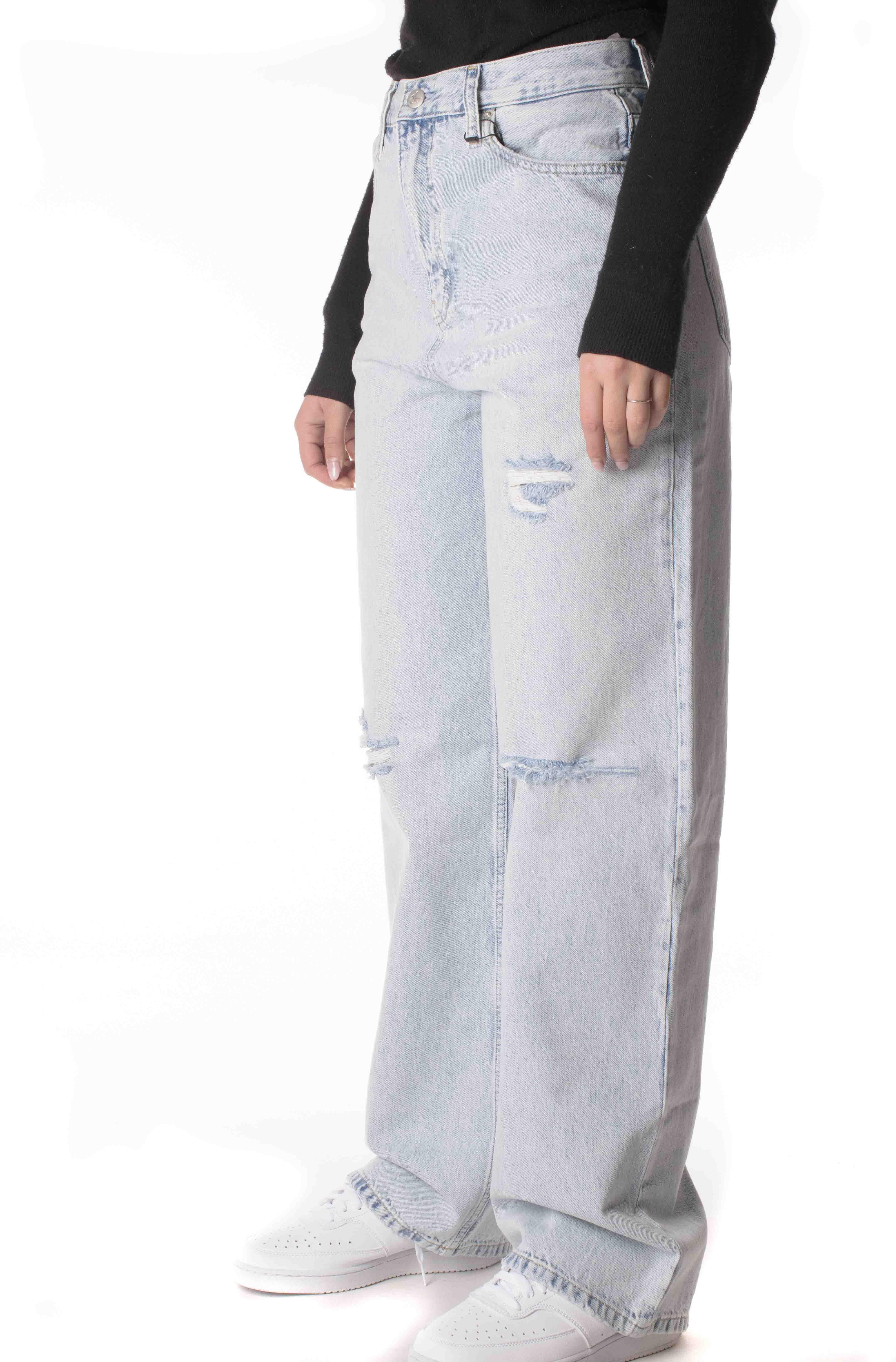 Calvin Klein Jreans High Rise Relaxed Donna J200183CELESTE CALVIN KLEIN