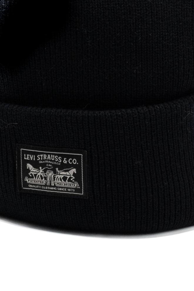 Beanie Logo Unisex 000J4-0003NERO LEVIS