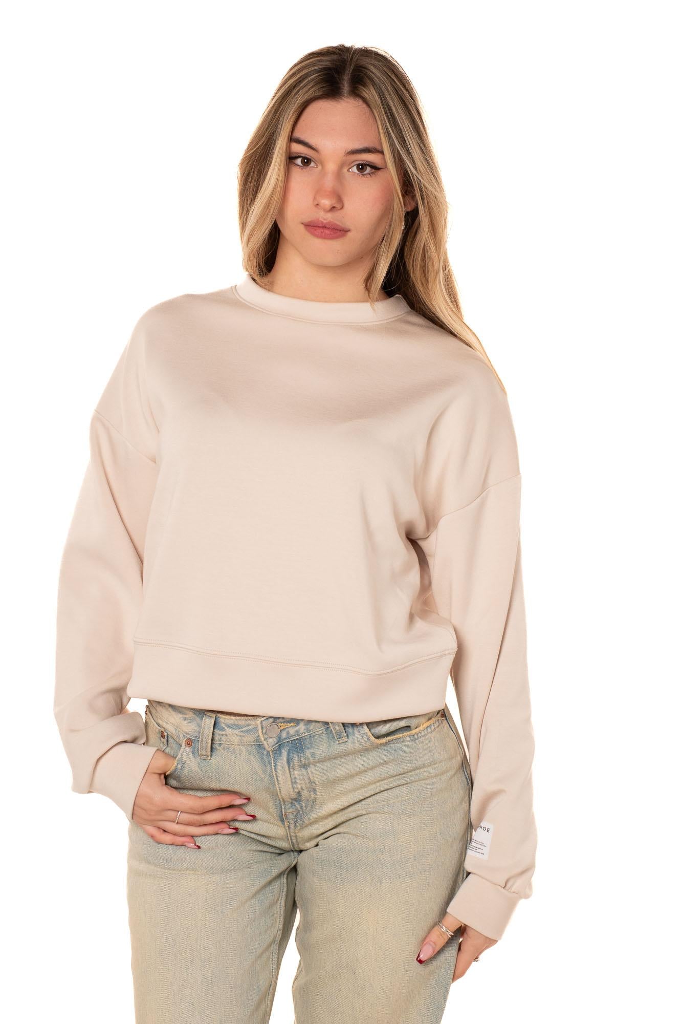 Felpa Basic Donna 