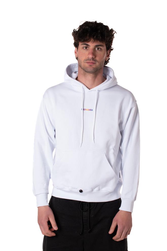 Felpa Gradient Uomo PRFE350BIANCO PROPAGANDA