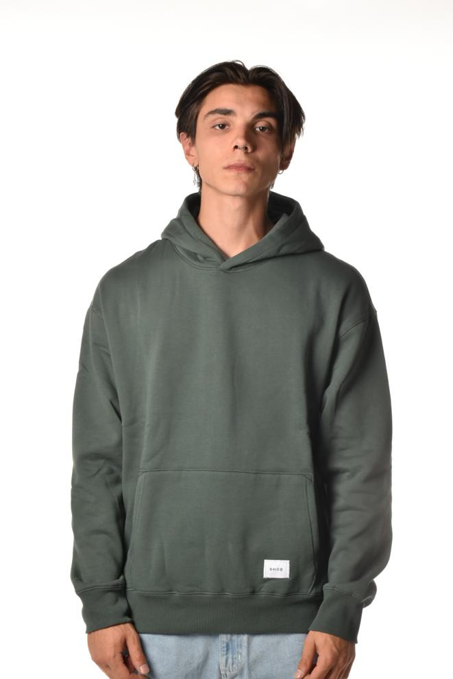 Felpa Cappuccio Charles5155 Uomo Verde 23CHARLES5155VERDE SHOE