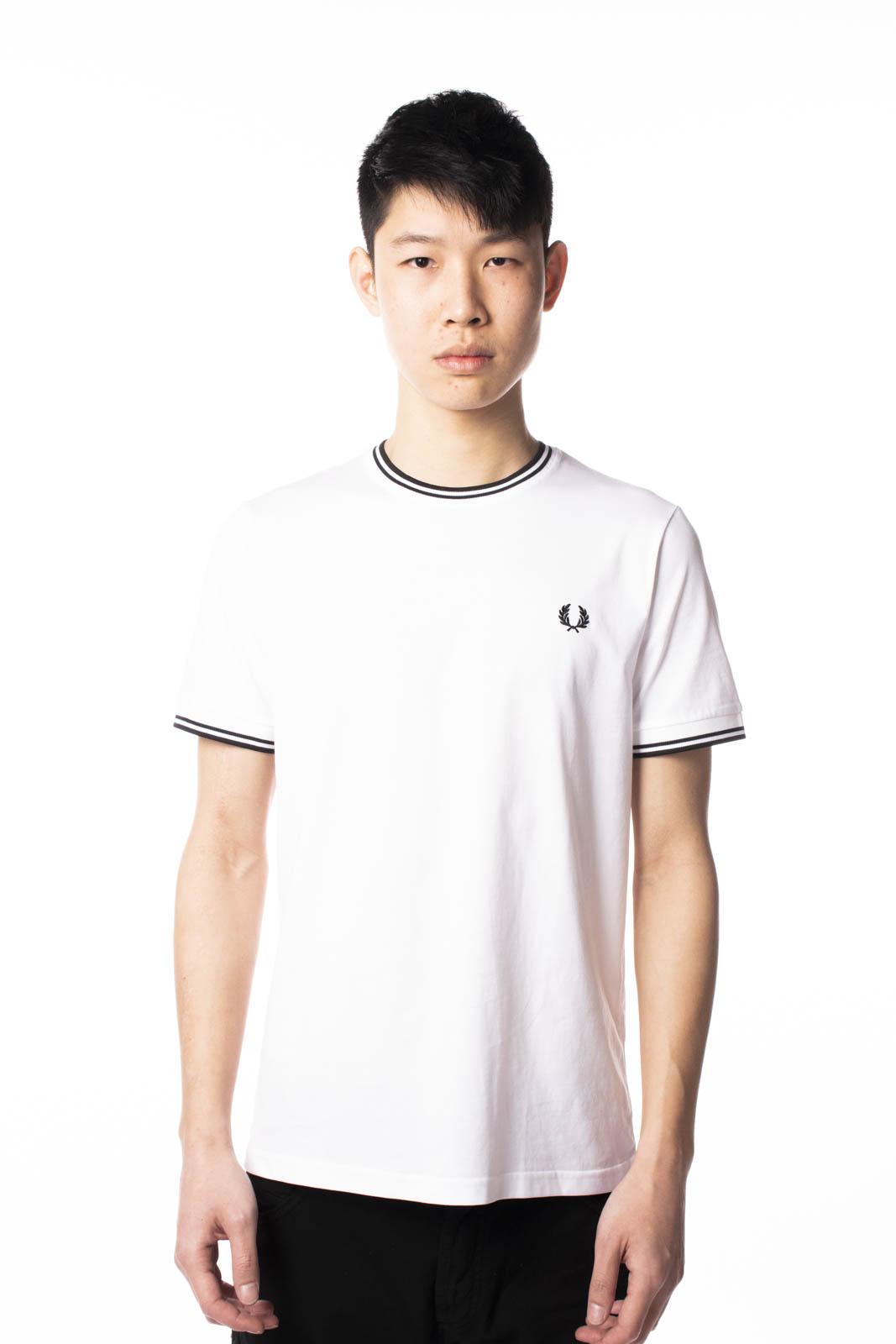 T-shirt Girocollo Uomo Bianca 