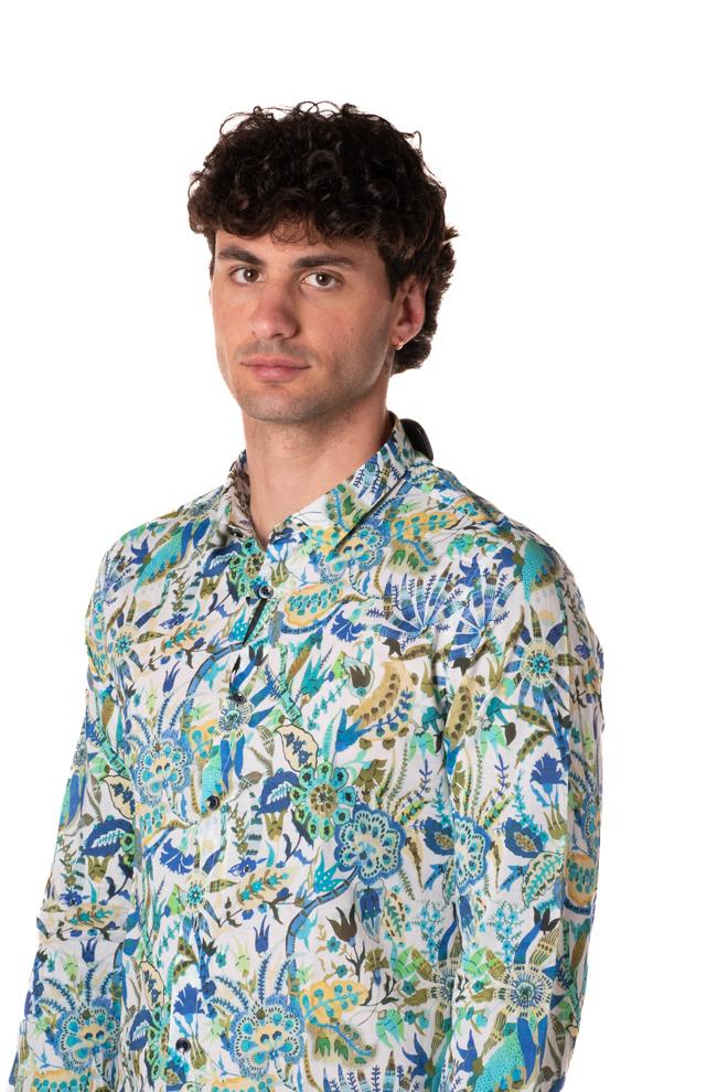 Camicia Fantasia Uomo GL117DAMULTICOLOR GIANNI LUPO