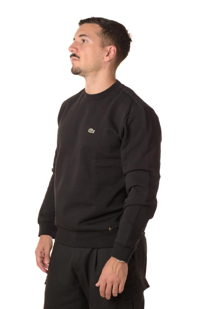 Felpa Girocollo Uomo SH9608NERO LACOSTE