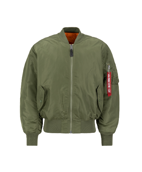 Bomber Ma-1 Reversibile Unisex Sage Green 